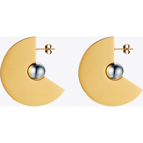 Women's Gold Earrings Enfashion China