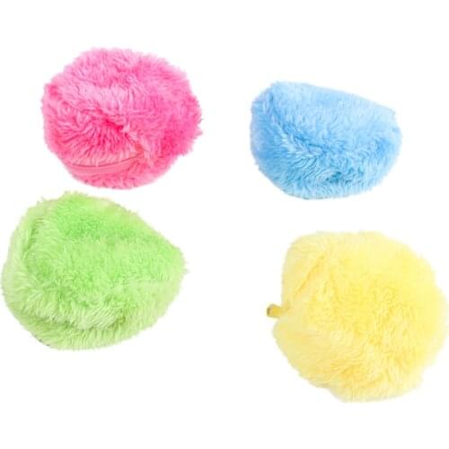 Donut Pet Toy Dog Chew Throw Toys Sightly Lovely Ice Cream Puppy Cat Squeaker Quack Sound Donut Play Toy for Dogs Pink Coffee