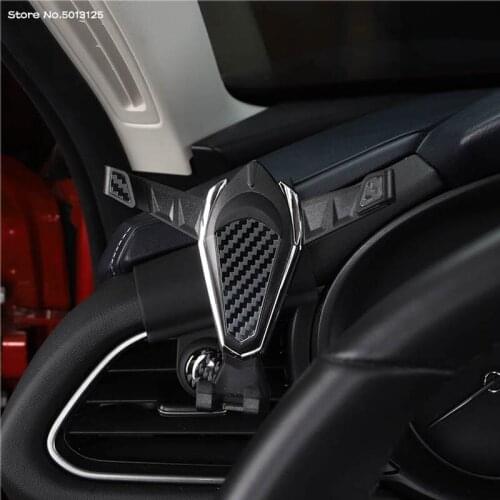 Car Mobile Phone Navigation Bracket Main Driving Dashboard Interior Decoration for Mazda CX30 CX-30 2020 2021 Accessories