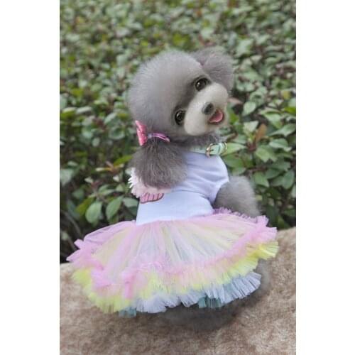 Pet Dog Clothes Summer Dog Dress for Small Dogs Clothing Skirts Lovely Cat Dresses Party Pet Apparel