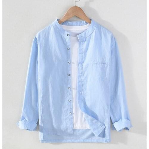 Мужские хлопковые рубашки Mirainbow China At AliExpress