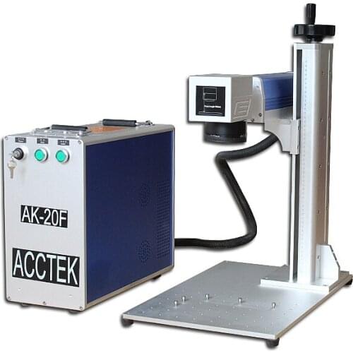 Cheap Metal Fiber Laser Marking Engraving Machine price with Mini Size