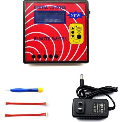New Digital Counter Remote Master Key Programmer Frequency Tester,Fixed/Rolling Copier Regenerate RF Remote Controller