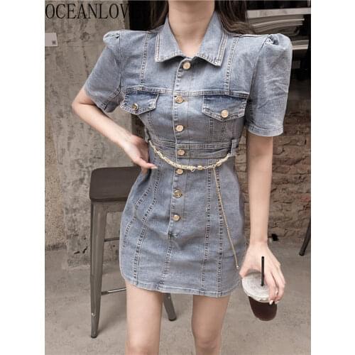 Джинсовые летние платья Oceanlove China At AliExpress
