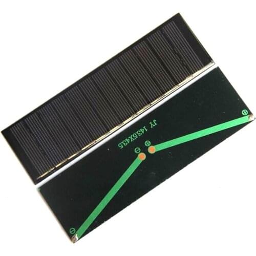 Wholesale Solar Panels 6V 100MA 0.6W Mini Solar Cell Diy Panel 143.5*43.5*3MM For Small Power Appliances 10PCS/Lot Free Shipping