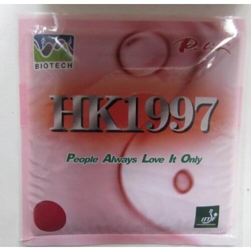Original Palio HK1997 table tennis rubber pimples in both side loop table tennis rackets racquet sports biotech ping pong rubber