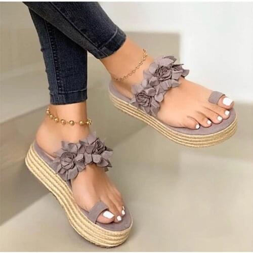 2020 Fashion Women Sandals Ladies Summer Shoes Toe Ankle Hollow Flower Pattern Sandals Flat Sandals Sandalias Summer Shoes