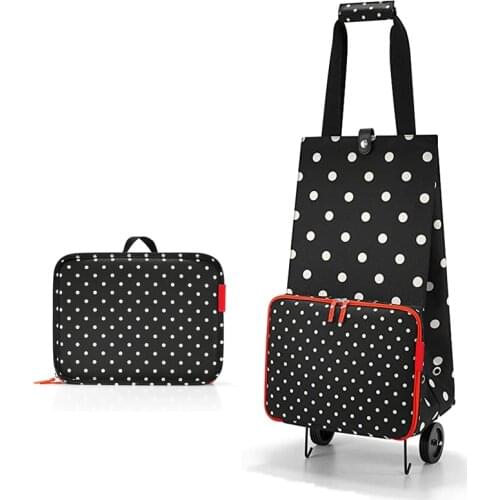 Folding Shopping Cart Trolley Bag With Wheels Foldable Shopping Bags Grocery Bags Food Organizer Vegetables Bag Grocery Cart