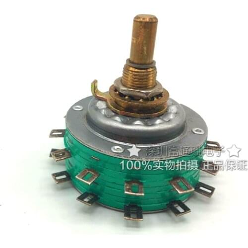[VK] US ELECTROSWIT rotary switch C7D Q30 2 layer 2 knife 12 file band switch 1A28VDC