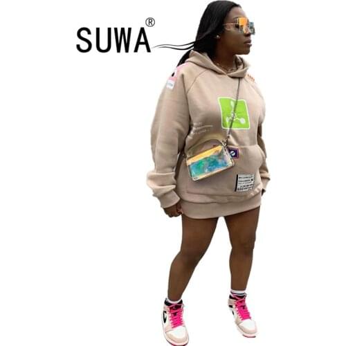 Hot Recommend Style Hoodies Women Aesthetic Hoodie Crewneck Top Fall Women Clothing Girlfriend Oversized Top Sweatshirt