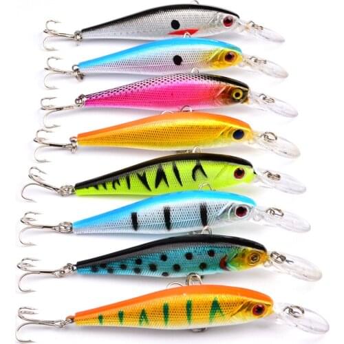 1pcs 10cm 9g Hard Minnow Fishing Lure Topwater Floating Wobblers Crankbait Bass Artificial Baits Crankbait Carp Lures Pesca