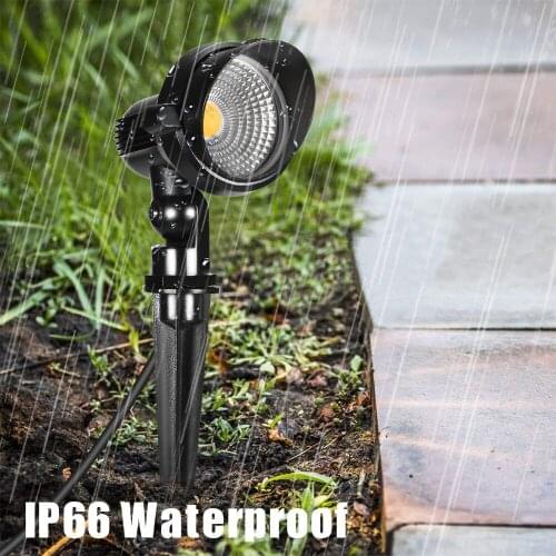 7w Garden Lawn Lamp IP66 Light Outdoor LED Spike Light Path Landscape Waterproof Spot Bulbs 85-265V AC