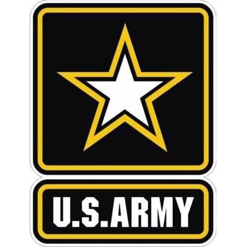 Creative Car Sticker US Army Military United States Car Window Accessories Deco Decals Vinyl Cover Scratches Waterproof PVC