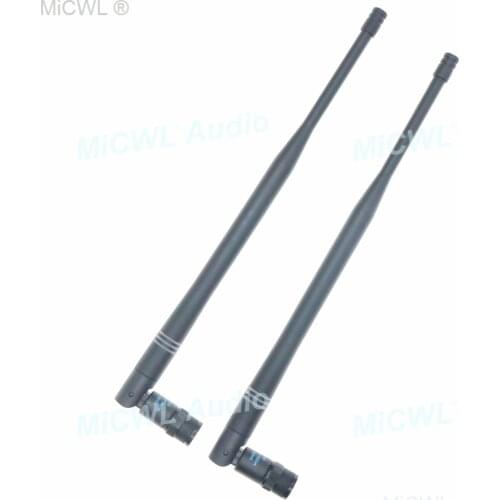 2pcs 10.1" Aerial Antenna For Shure UHF ULX SLX UR UT PGX UA820 Wireless Receiver 472-542MHz 542-635Mhz 638-698MHz 774-865MHz
