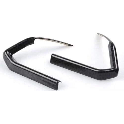 Car Accessories, Carbon Fiber Interior Steering Wheel Button Sequin Decorative Cover, for Mazda 3 6 Cx-4 Cx-5 CX-9