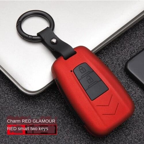 Car Key Case Suitable for Toyota Corolla Key Case New Camry RAV4 Rongfang Crown Highlander Levin Double Engine Shell Buckle Set