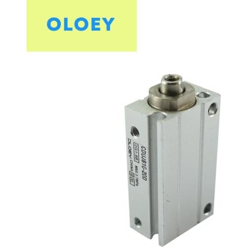 CUJB/CDUJB6-10DM/SM Bore:4 6 8 10 12 16 20mm Storke Mini Free Mount Cylinder Double/Single acting Rod end male/female threaded