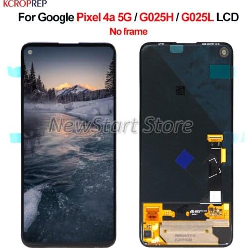 For Google Pixel 4a 5G LCD Display Touch Screen Digitizer Assembly For Google Pixel G025H G025L lcd Replacement Accessory Parts