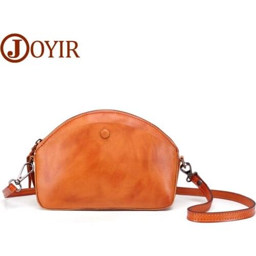 JOYIR Genuine Leather Women Bags Luxury Designer Handbags Women Shoulder Crossbody Bags Women Menssenger Bag Bolsas Feminina