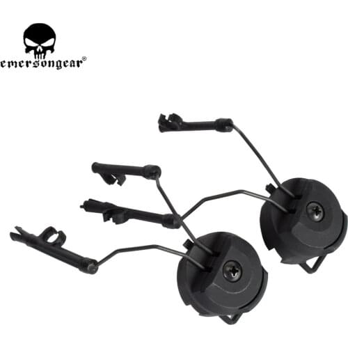 EMERSONGEAR FAST Helmet RAIL ADAPTER SET Peltor Comtac Headset Ops-Core Helmet ARC Rail Adapter FOR C1 C2 CC1 C2 C4 BD5672