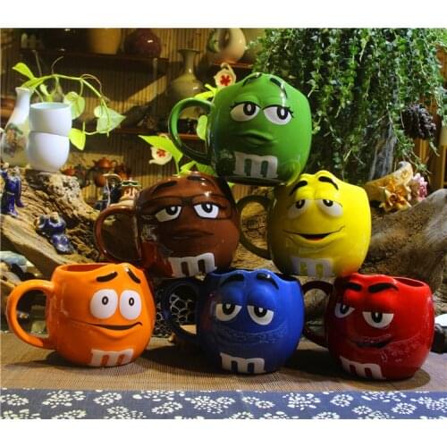 Genuine American M chocolate cups, Limited foreign trade cartoon cup belly cup, milk cup, free shipping