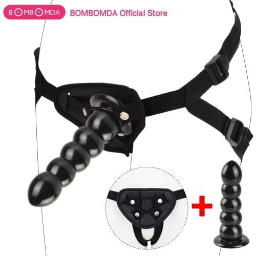 Strapon Dildo Anal Sex Toys Dildo Butt Plug Men Prostate Massage Anus Dilator Female Vagina Masturbation Adult Erotic Sex Toys