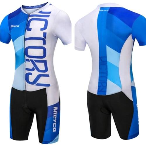 Cycling Jersey Set Bodysuit Triathlon Suit Mens Tracksuit Road Bike Jumpsuit Clothing 2021 Ropa De Ciclismo 2021 BMX Skinsuit