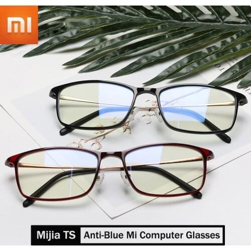 Xiaomi Mijia Anti-Blue Mi Computer Glasses Pro Anti Blue Ray UV Fatigue Proof for Phone Eye Protector TS glasses for Man Woman