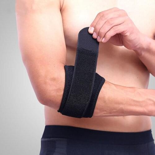 1 PCS Adjustable Badminton Tennis Elbow Pads Protector Anti-collision Strap Elbow Protectors Sports Wristband