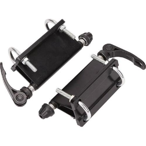 Universal Rack Carrier Fork Mounts Quick-release For Bicycle Quick Release Pickup Truck Alloy Bicycle Block Fork Mount