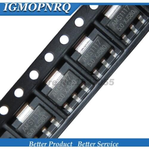 50PCS AMS1117 series AMS1117-1.2 AMS1117-1.5 AMS1117-1.8 AMS1117-2.5 AMS1117-3.3 AMS1117-5.0 SOT223 new