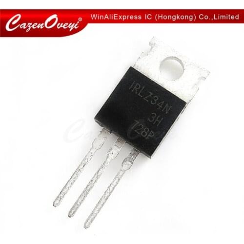 50pcs/lot IRLZ34N TO-220 IRLZ34NPBF TO220 IRLZ34 In Stock