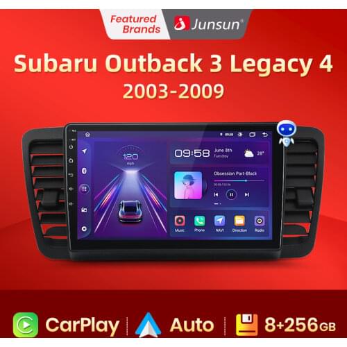 Junsun V1 pro 2G+32G Android 10 For Subaru Outback 3 Legacy 4 2003 - 2009 Car Radio Multimedia Video Player GPS 2 din dvd