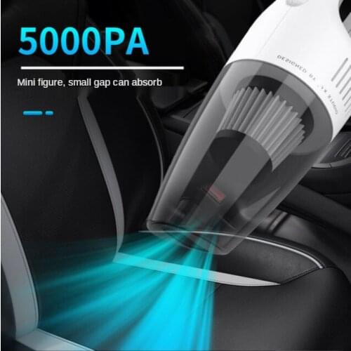Car vacuum cleaner wireless high-power vacuum cleaner mini rechargeable wet and dry handheld small vacuum cleaner