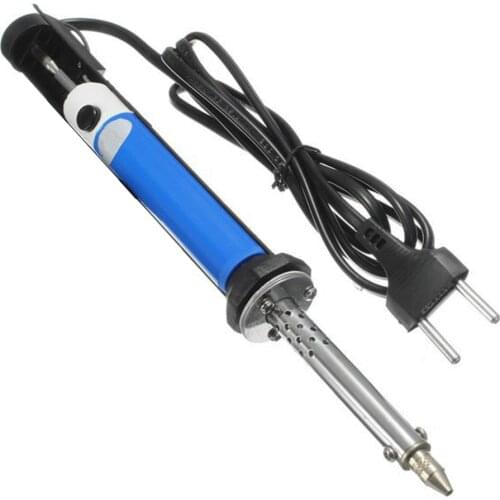 1/2pcs 30W Electric Soldering Iron PCB Solder Sucker Desoldering Vacuum Pump Welding Tool Handheld Tin Suction Sucker Pen