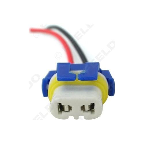 FEELDO 10Pcs 9005 female ceramic bulb socket case for Halogen headlamp pigtail connector holder #FD-5459