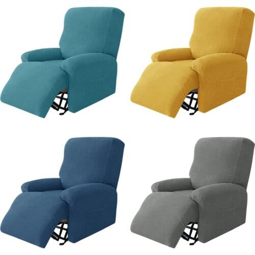 Polar Fleece Recliner Cover Split Style All-inclusive Lazy Boy Chair Cover Stretch Lounger Couch Sofa Slipcover Armchair Covers