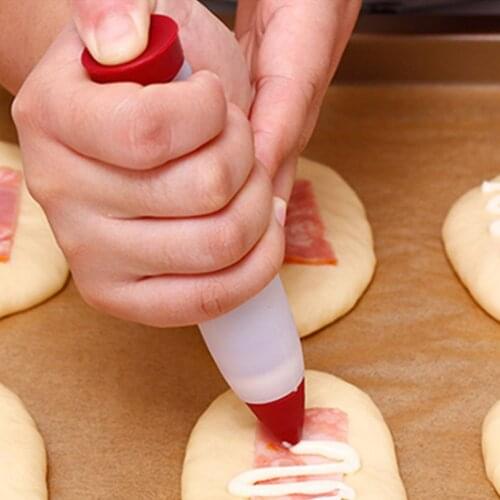 Pastry Icing Pen Cake Tools Piping Bag Nozzle Tips Fondant Cake Cream Syringe Tips Muffin Dessert Decorators