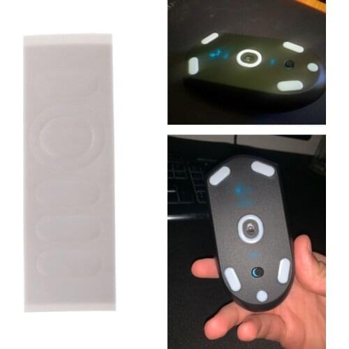 1 Set 0.6mm Curve Edge Mouse Feet Mouse Skates For Logitech G304 G305 Mouse
