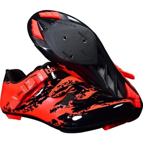 BOODUN sapatilha ciclismo cycling shoes road SPD Pedal Ultralight self-locking bicycle riding bike outdoor cycling sneakers