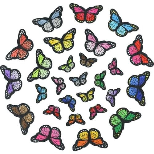 2020 New Embroidered Zhang Zai Animal Butterfly Clothing Accessories Patch Stickers Badge Cloth Stickers
