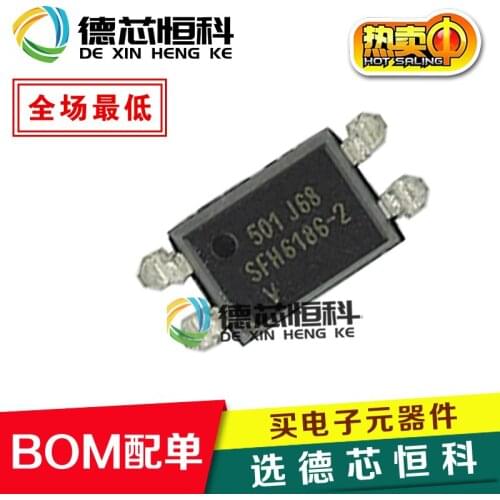 New original genuine SFH6186-2T patch SMD-4 SFH6186-2V 6186-2 optocoupler isolator