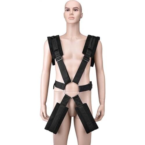 Sexy toys for women Erotic BDSM positioning bandage Double Shoulder sex Swing Binding Strap Erotic Adult Enslave Slut SM game