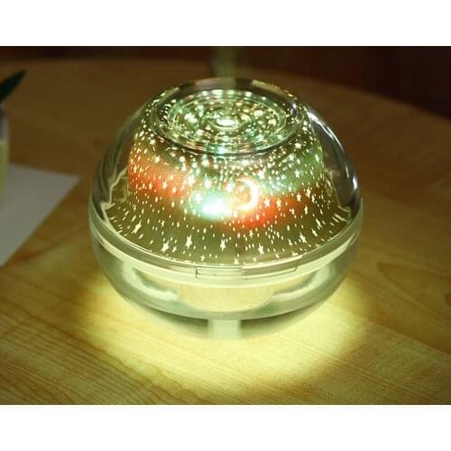 2020 new Crystal Projection Humidifier Household USB Mini Air Humidifier Large Capacity dorpshipping