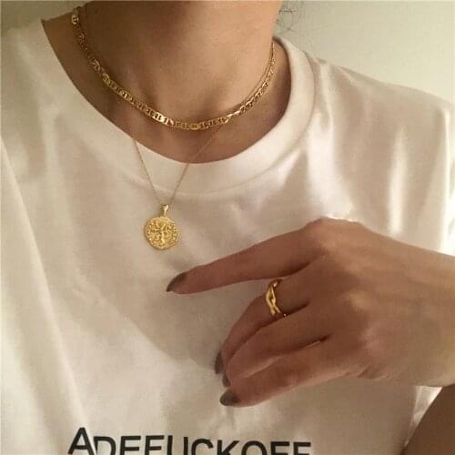 Chain Necklace for Women Fashion Hip Hop Pig Nose Chain Necklace Women Choker Necklace Copper Jewelry Accessories