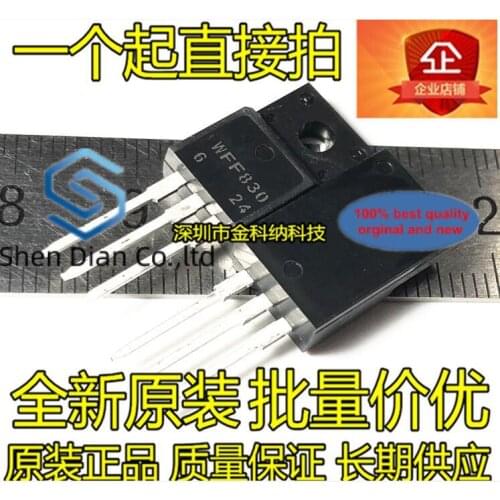 10pcs 100% orginal new in stock WFF830 WFF830N 5A500V MOSFET NPN transistor TO-220F
