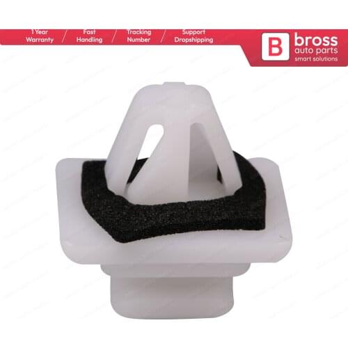 10 Pieces Rocker, Pillars, Floor & Exterior Trim Moulding Clip With Sealer for Honda: 90501-S9A-003