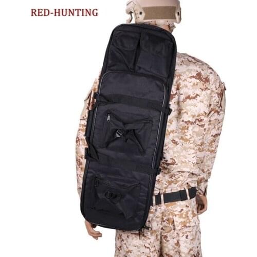 36" Outdoor Barrel Scabbard Bag Padded Tactical Rifle Sling Case Outdoor Hunting Pack with Shoulder Sling Strap