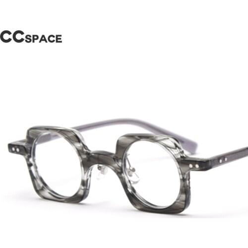 49826 Punk Acetate Retro Optical Glasses Frames Men Women Fashion Computer Eyeglasses