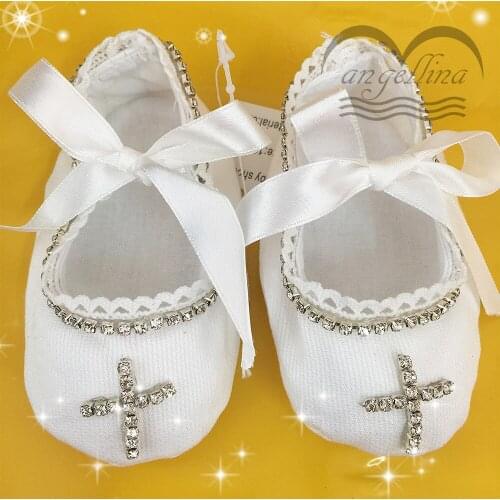 Baby shoes Christening princess shoes Bling Shoes Fashion Baby Lace Shoes First Walkers kids shoes bebe 0-3month